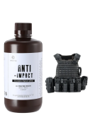 Фотополимерная смола Resione Anti-impact Durable Nylon-like нейлон, черная (1 кг) Фотополимерная смола Resione Anti-impact Durable Nylon-like нейлон, черная (1 кг)