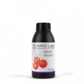 Фотополимерная смола HARZ Labs Basic, красный (0,5 кг)
