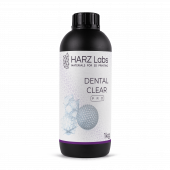Фотополимерная смола HARZ Labs Dental Clear Pro, прозрачный (1 кг)