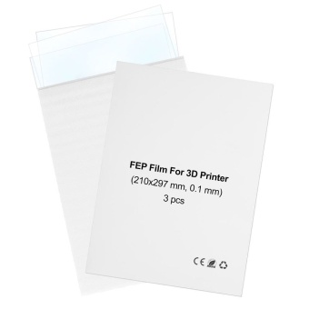 Комплект FEP-пленок SMOLA А4 для 3D принтера (210x297 мм, 100 мкм, 3 шт)