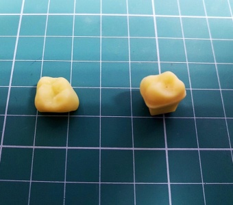 Фотополимер FunToDo Dentifix-3D Modelling HR для DLP/LCD, песочно-жёлтый (1 кг)