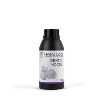 Фотополимерная смола HARZ Labs Dental Model Bone, слоновая кость (0,5 кг)