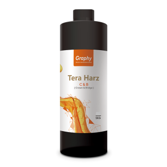 Фотополимерная смола Graphy C&B Crown and Bridge Tera Harz TC-80DP, цвет A3 (1 кг)