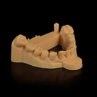 Фотополимерная смола Resione D01 Dental Model термостойкая, оранжевая (1 кг) Фотополимерная смола Resione D01 Dental Model термостойкая, оранжевая (1 кг)