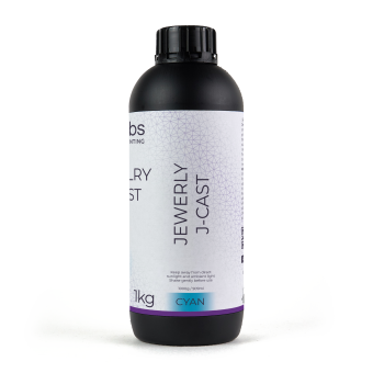Фотополимерная смола HARZ Labs J-Cast, голубой (1 кг)