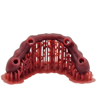 SMOLA Dental Wax Cast восковой фотополимер, красный (0.5 кг) SMOLA Dental Wax Cast восковой фотополимер, красный (0.5 кг)