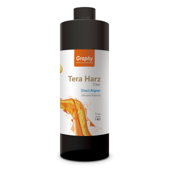 Фотополимерная смола Graphy Direct Aligner Clear Tera Harz TC-85DAC, прозрачная (1 кг) Фотополимерная смола Graphy Direct Aligner Clear Tera Harz TC-85DAC, прозрачная (1 кг)