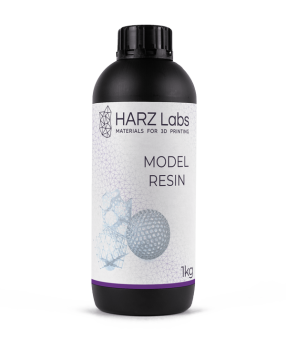 Фотополимерная смола HARZ Labs Model Resin, прозрачный (1 кг)