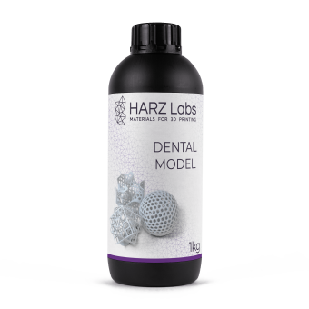 Фотополимерная смола HARZ Labs Dental Model Bone, слоновая кость (1 кг)