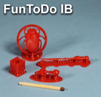 Фотополимерная смола FunToDo Industrial Blend NXT GEN промышленный, красный (250 гр)