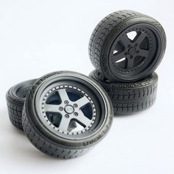 Фотополимерная смола Resione F80 Flex гибкая, черная (0.5 кг) Фотополимерная смола Resione F80 Flex гибкая, черная (0.5 кг)