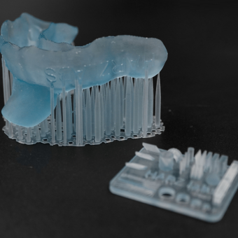 Фотополимерная смола HARZ Labs Dental Tray, голубой (0,5 кг)