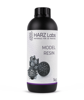 Фотополимерная смола HARZ Labs Model Resin, черный (1 кг)