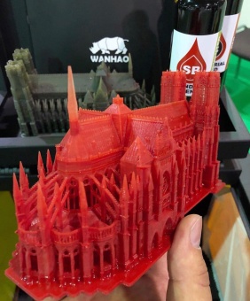 Фотополимерная смола FunToDo Standard Blend NXT GEN, красный (250 гр)