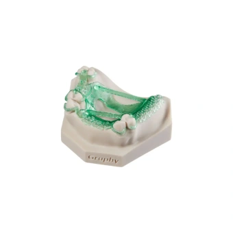 Фотополимерная смола Graphy Dental Castable выжигаемая S-Plastic SC-130, зеленая