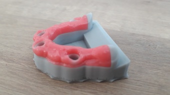 Фотополимерная смола FunToDo Dentifix-3D Gingiva Mask, розовый (250 гр)