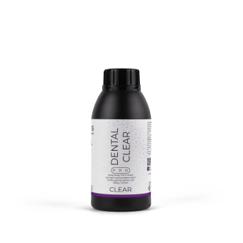 Фотополимерная смола HARZ Labs Dental Clear Pro, прозрачный (0,5 кг)