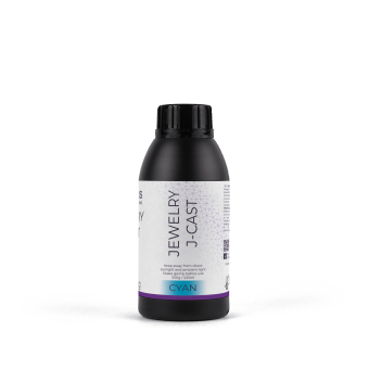 Фотополимерная смола HARZ Labs J-Cast, голубой (0,5 кг)