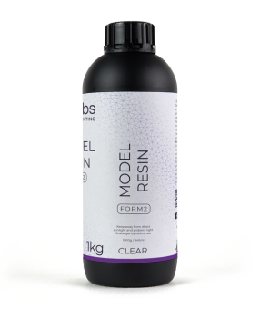 Фотополимерная смола HARZ Labs Model Resin Form2, прозрачный (1 кг)