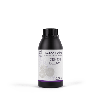 Фотополимерная смола HARZ Labs Dental Bleach, бесцветный (0,5 кг) Фотополимерная смола HARZ Labs Dental Bleach, бесцветный (0,5 кг)