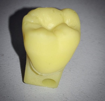 Фотополимерная смола FunToDo Dentifix-3D Modelling HR для DLP/LCD, песочно-жёлтый (250 гр)