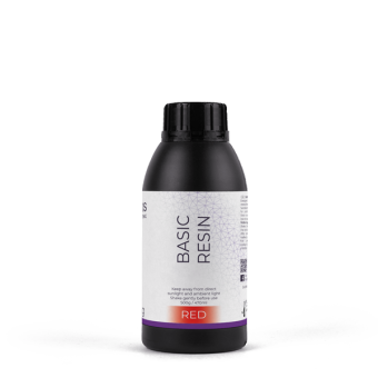 Фотополимерная смола HARZ Labs Basic, красный (0,5 кг)