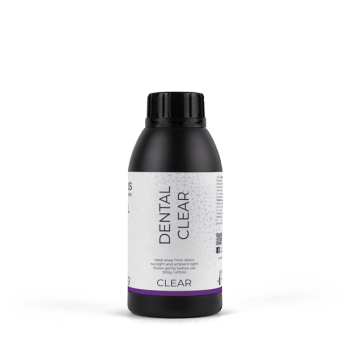 Фотополимерная смола HARZ Labs Dental Clear, прозрачный (0,5 кг) Фотополимерная смола HARZ Labs Dental Clear, прозрачный (0,5 кг)