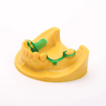 Фотополимерная смола Resione C01 Dental Castable выжигаемая, зеленая прозрачная (0,5 кг) Фотополимерная смола Resione C01 Dental Castable выжигаемая, зеленая прозрачная (0,5 кг)