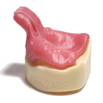 Фотополимерная смола HARZ Labs Dental Pink, розовый (1 кг)