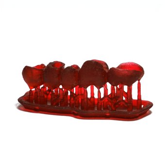 Фотополимерная смола HARZ Labs Dental Cast Cherry Form2, вишневый (1 кг)