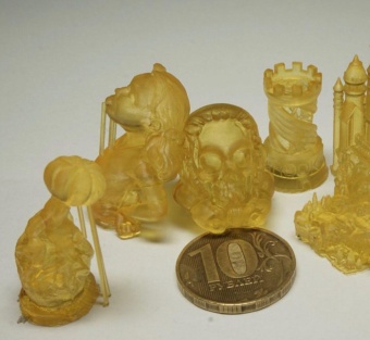 Фотополимерная смола FunToDo Standard Blend NXT GEN, натуральный (250 гр)