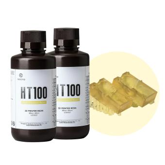 Фотополимерная смола Resione HT-Enduse Heat-resistant High Temperature термостойкая, желтая прозрачная (1 кг)