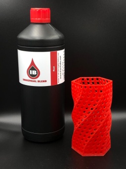 Фотополимерная смола FunToDo Industrial Blend NXT GEN промышленный, красный (250 гр)