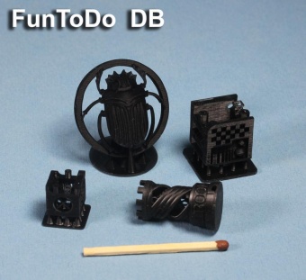 Фотополимерная смола FunToDo Deep Black NXT GEN, чёрный (250 гр)