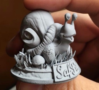 Фотополимерная смола FunToDo Deep Black NXT GEN, чёрный (1 кг)