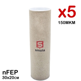 nFEP пленка SMOLA 300x200 мм для 3D принтера (150 мкм, 5 шт)