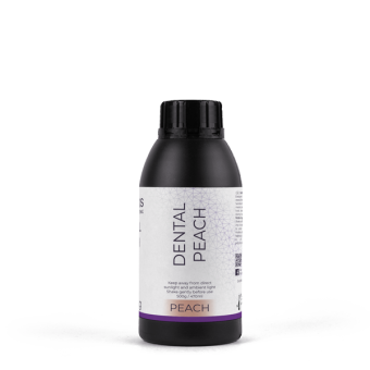 Фотополимерная смола HARZ Labs Dental Peach, персиковый (0,5 кг)