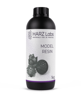 Фотополимерная смола HARZ Labs Model Resin, серый (1 кг)